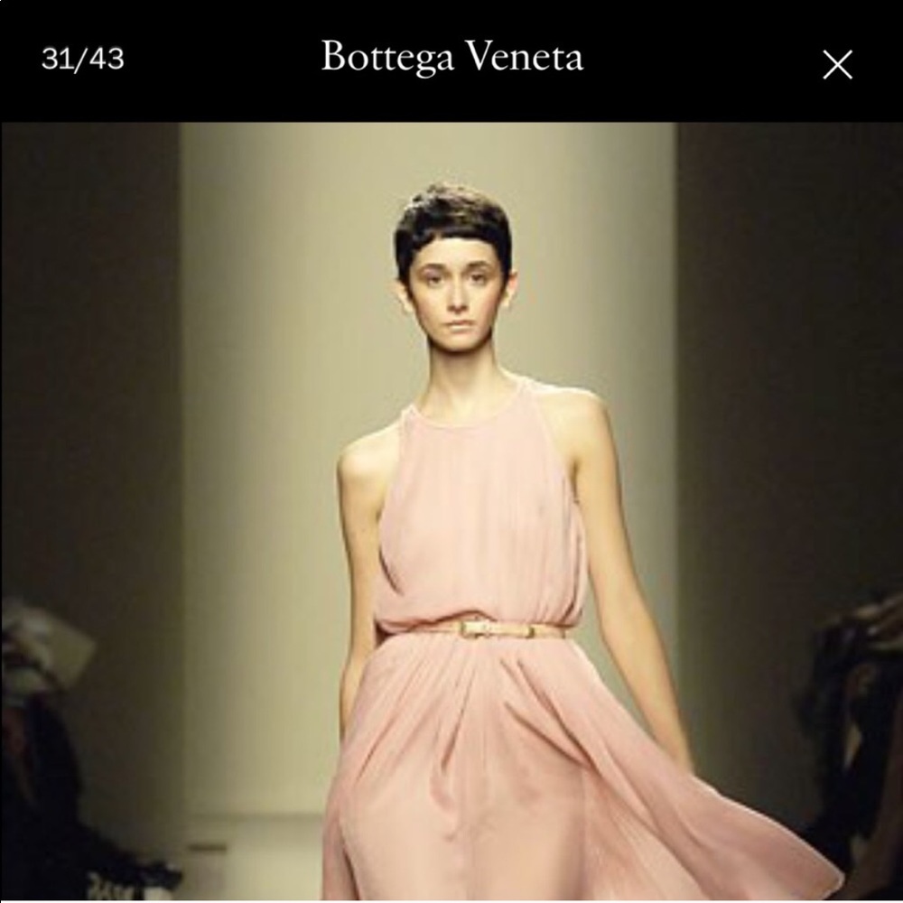 Bottega Veneta spring silk dress